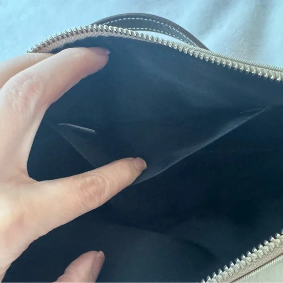 Burberry Blue Label Beige Canvas & Leather Bag - Picture 9 of 10